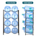 8 UNID RACK PORTA GARRAFÓN EXTRAÍBLE PARA DISPENSADOR AGUA GRADO B - TiendaKomet México