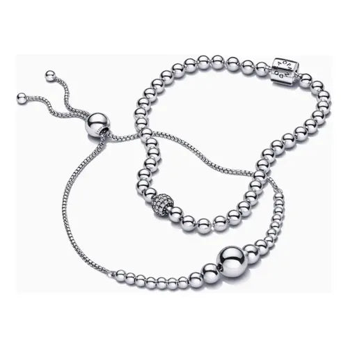 PULSERA DE CUENTAS CUENTAS SENCILLAS CON DENSAS 2