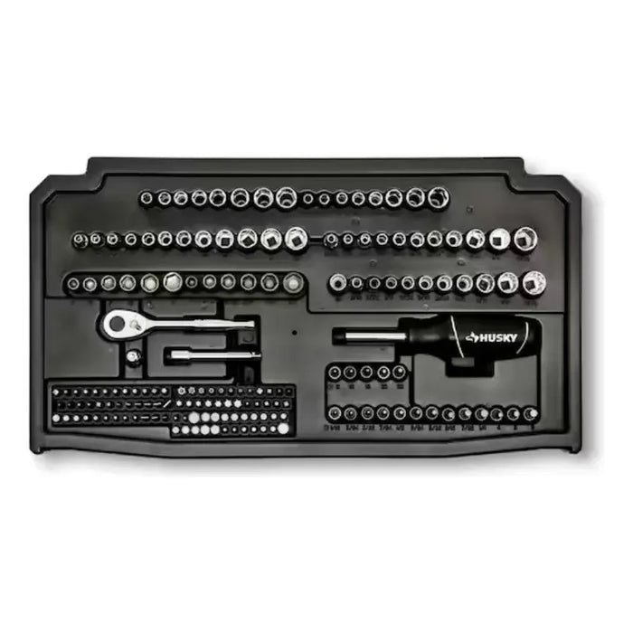 Caja De Herramientas Dados Husky, 280 Pz Modelo Factur Negro GRADO B