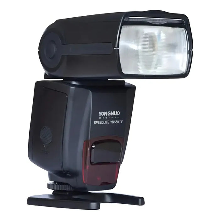 FLASH PARA CÁMARA YONGNUO SPEEDLITE YN560 IV NEGRO PARA CANON, NIKON, PENTAX Y OLYMPUS CÁMARAS DIGITALES FUJIFILM PANASONIC GRADO A