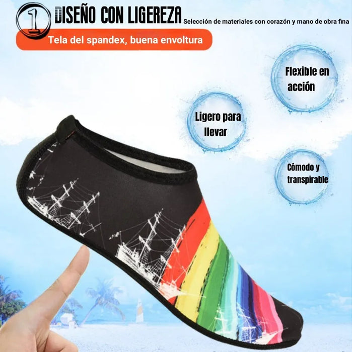 Zapatos de Agua Multiusos para Hombre y Mujer: Playa, Natación, Surf GRADO A (NUEVO Y SELLADO)