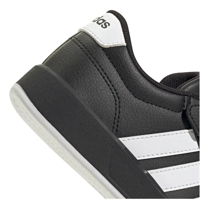 Tenis adidas Casuales Breaknet 3.0 Para Niños Js3687 Negro Lisa 18.5 Mx GRADO A