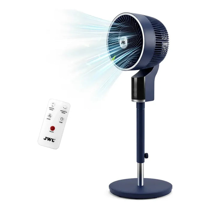 Ventilador De Piso Jwj 3 Velocidades 66.04 Cm 50hz Azul Policarbonato 3 GRADO B