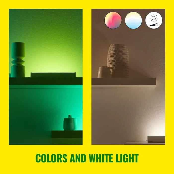BARRAS INTELIGENTES WIZ CON LUZ MULTICOLOR Y CONTROL WI-FI, PERFECTAS PARA CREAR UNA ILUMINACIÓN DINÁMICA Y PERSONALIZADA EN TU HOGAR BLANCO RGB GRADO A