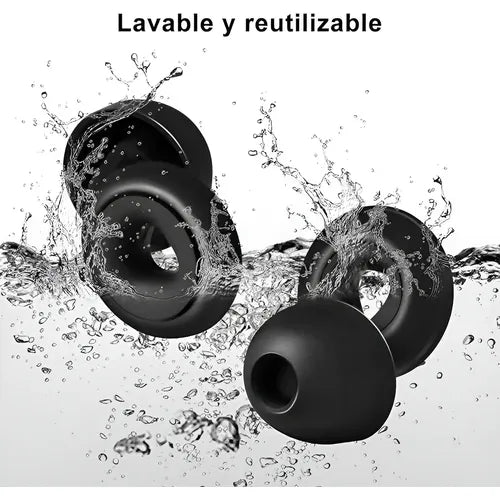 Tapones Auditivos Borui Color Negro | Grado B