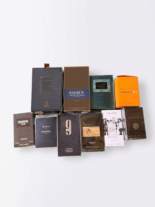 LOTE DE 10 PERFUMES REMATE GRADO B.22