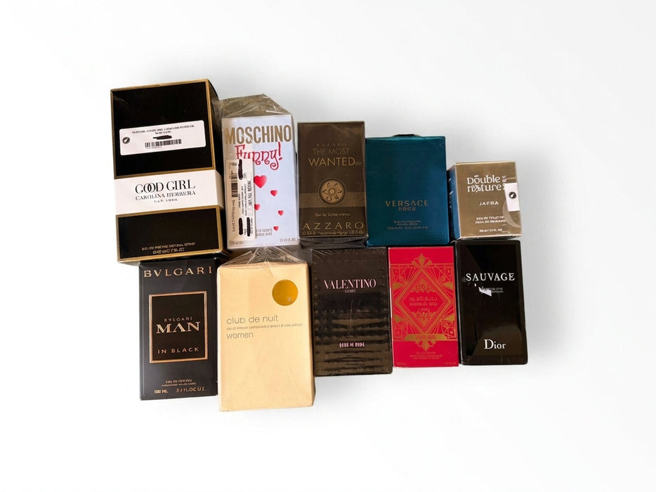 SUPER LOTE DE 10 PERFUMES GRADO B.20