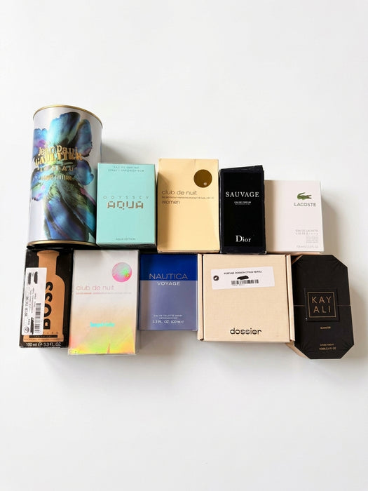 MEGA LOTE DE 10 PERFUMES GRADO B.19