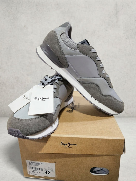 Tenis Pepe Jeans London Para Hombre Contrast Runner Talla #7mx (Grado B)