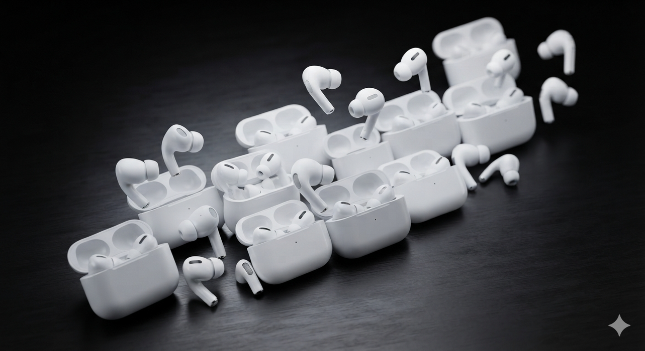 LOTE DE 20 AUDIFONOS COMPATIBLES CON IOS Y ANDROID GRADO A (SELLADOS)