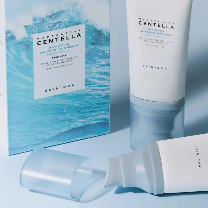PROTECTOR SOLAR SKIN1004 MADAGASCAR CENTELLA HYALU CICA SPF 50 TWIN PACK  |  GRADO B