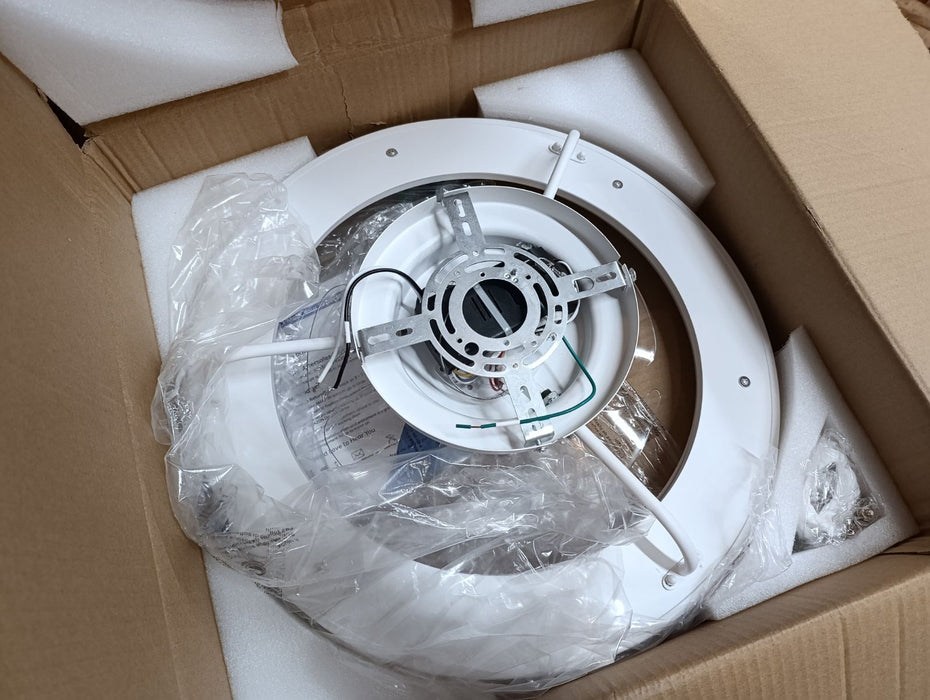 VENTILADOR TECHO LUZ CON CONTROL Y APP, MOTOR DC SILENCIOSO GRADO B
