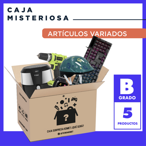 Caja Misteriosa - Grado B Descubre Tesoros Escondidos a Precios Increíbles! - TiendaKomet México