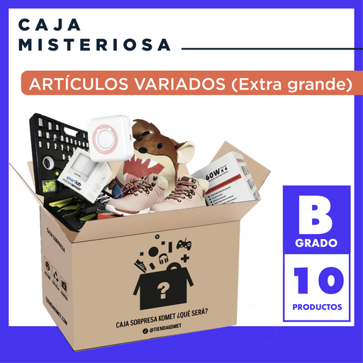 Caja Misteriosa - Grado B Descubre Tesoros Escondidos a Precios Increíbles! - TiendaKomet México
