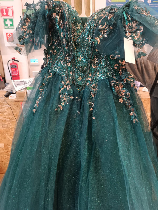 VESTIDOS DE QUINCEAÑERA ROSEBRIDAL 2 TALLA L GRADO B