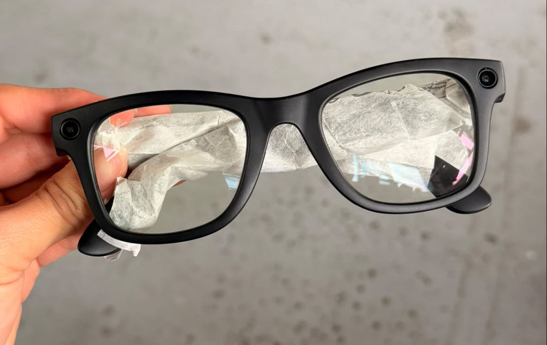 Gafas Ray-Ban Meta Wayfarer Gen 2 | RW4012 | Negro | Transparente | Grado A (Nuevas, Probadas, Impecables)