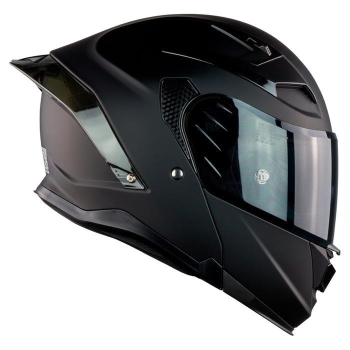 CASCO XKOV ZENITH NEGRO MATE CERTIFICADO EUROPEO ECE 22.06 M  GRADO B