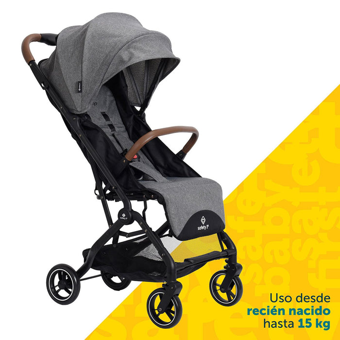 Carriola Compacta Safety 1st Slim Travel Gris - TiendaKomet México