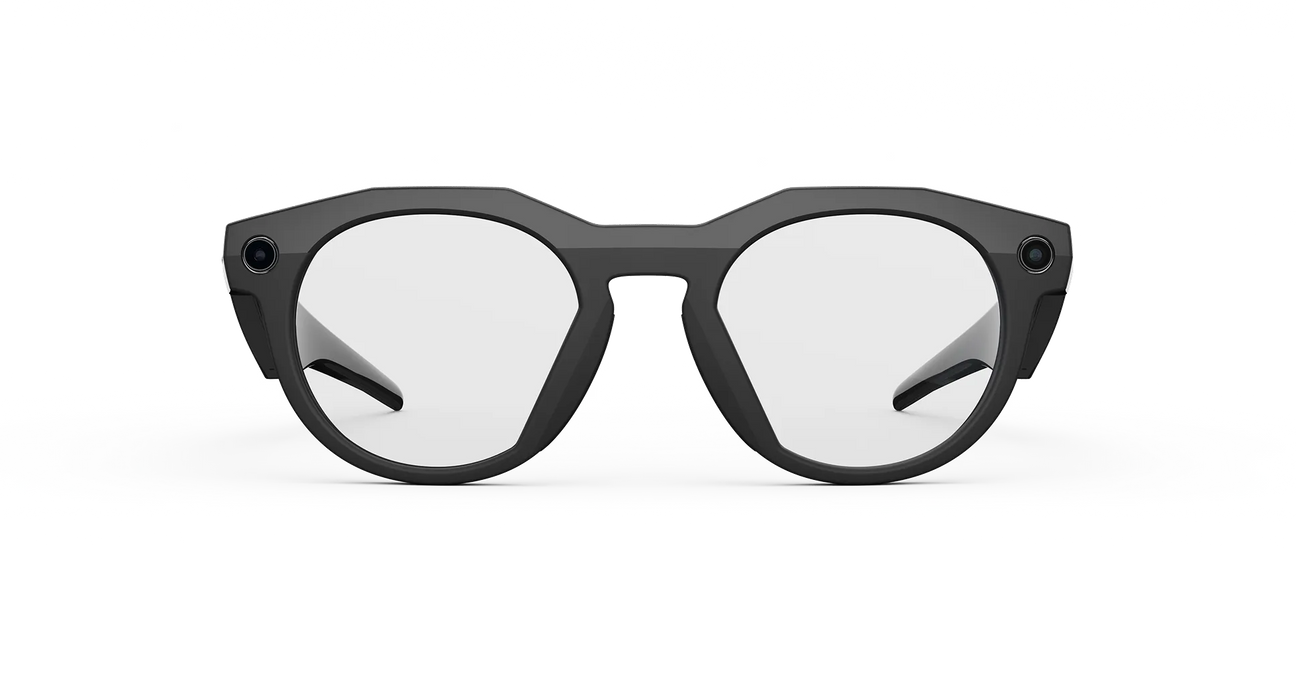 Oakley | Meta HSTN | Inteligencia Artificial | Negro + Micas Transitions Clear to Amethyst | Grado B