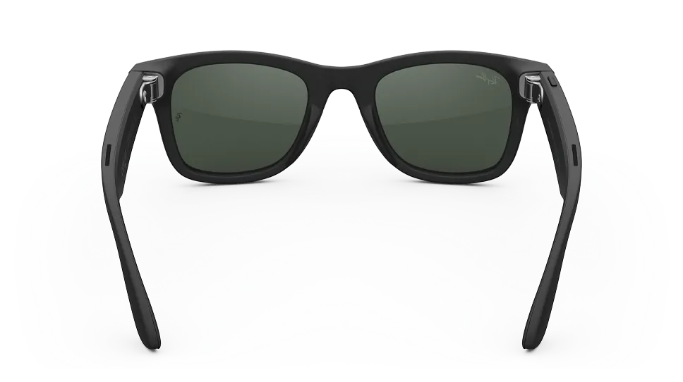 Lentes Inteligentes Ray-Ban Meta Wayfarer Large Matte Black | Transitions | Grado B