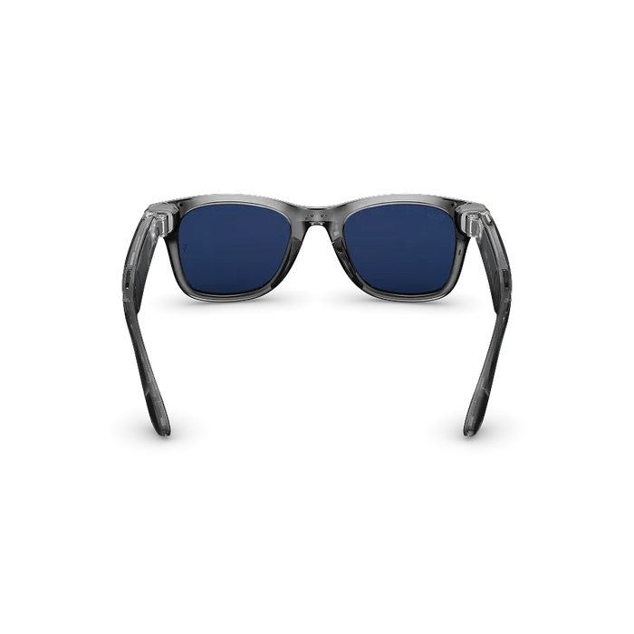 Lentes Wayfarer 2a Generación Sk-1001845-01 Meta Ray-ban Zafiro Gris Transitions GRADO B
