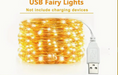 Tira de Luces Led con control remoto USB, decorativas 15 Mts Grado A - TiendaKomet México