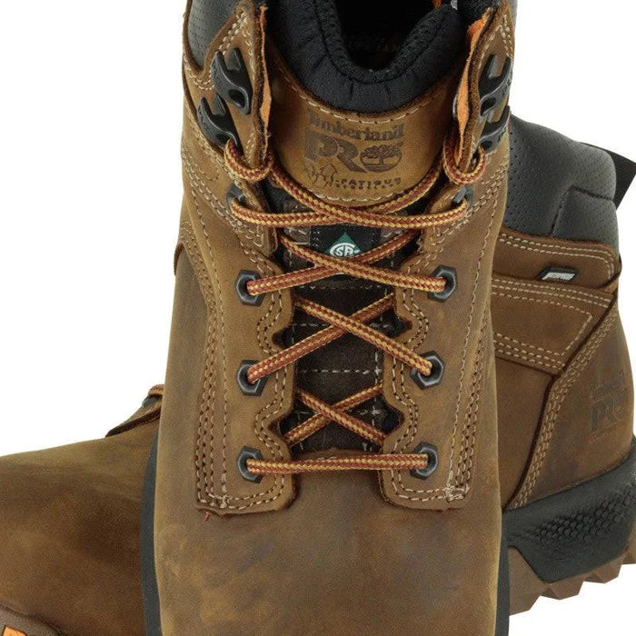 BOTAS DE SEGURIDAD TIMBERLAND PRO CAFÉ TB0A5YXU214 HOMBRE CAFÉ LISO TALLA 29 MX