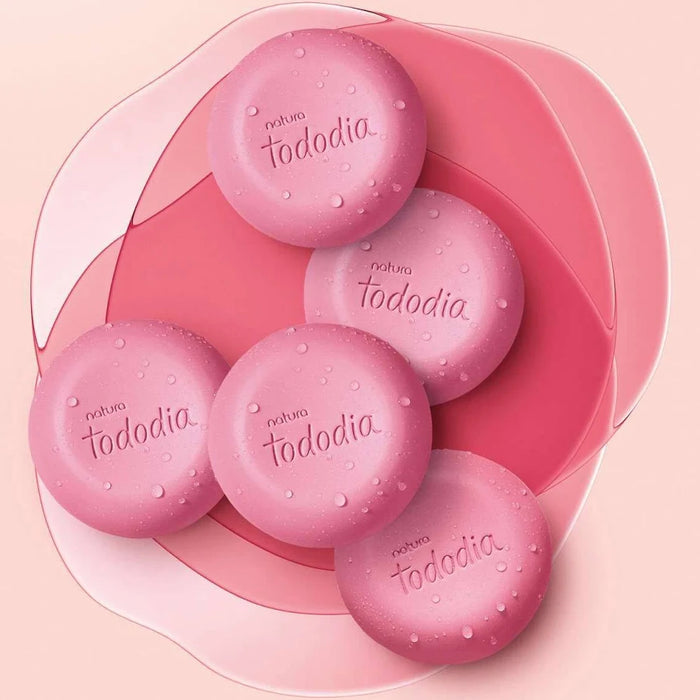Natura Jabones en Barra Puro Vegetal Tododia Frambuesa y Pimienta Rosa GRADO A