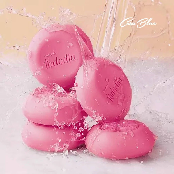 Natura Jabones en Barra Puro Vegetal Tododia Frambuesa y Pimienta Rosa GRADO A