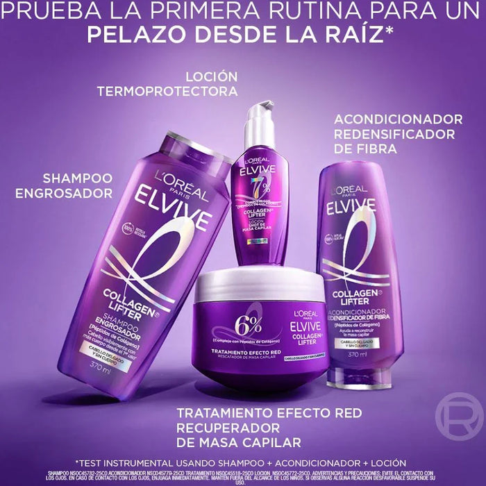 L´OREAL ELVIVE COLLAGEN LIFTER SHAMPOO ENGROSADOR GRADO B