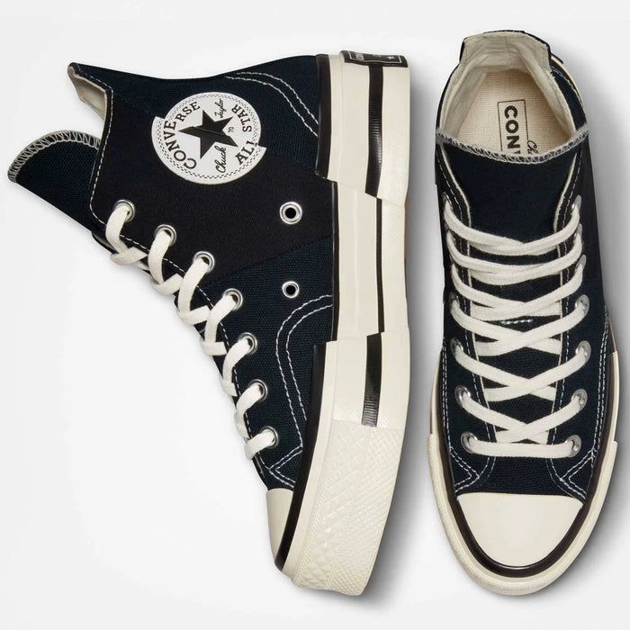 Tenis Converse Chuck 70 Plus  A00916c Sin Género Negro Liso 26.5 mx/28 cm GRADO A