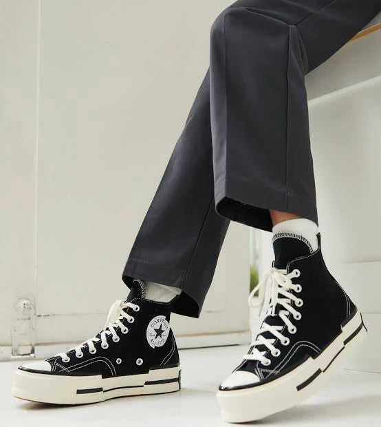 Tenis Converse Chuck 70 Plus  A00916c Sin Género Negro Liso 26.5 mx/28 cm GRADO A