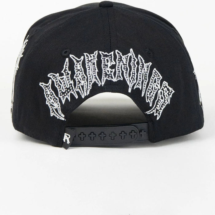 Gorra Rude Awakenings Rude Triple Black Crystals Hombre GRADO A