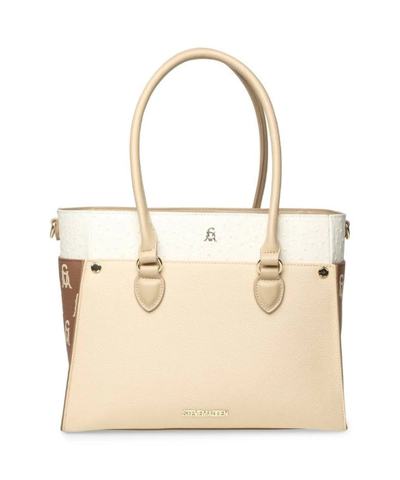 Steve Madden Bolsa Tote Bmario-A Natural GRADO B