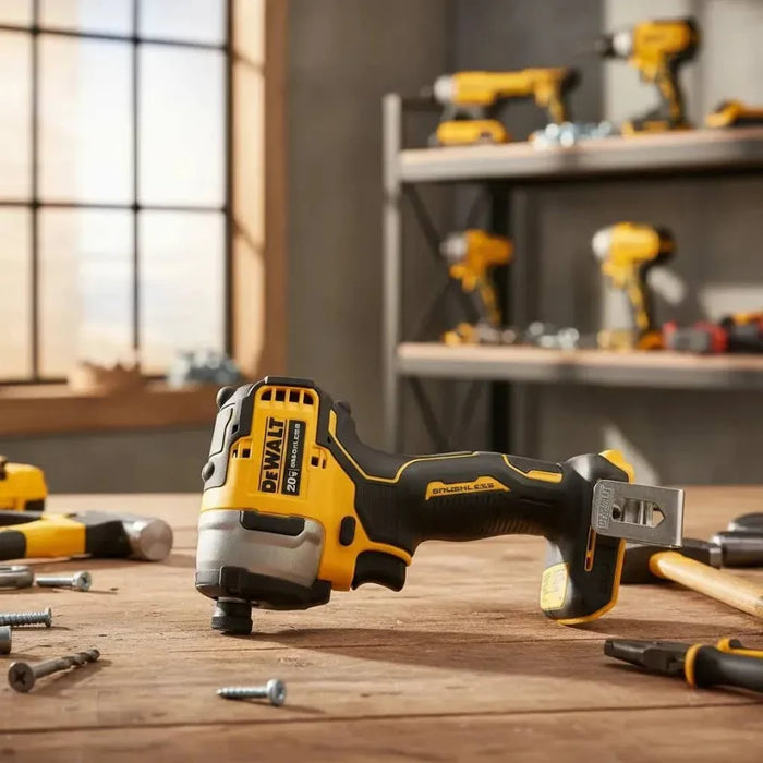 Destornillador De Impacto 1/4 20v Brushlees Dewalt Dcf809d1 Color Amarillo GRADO B