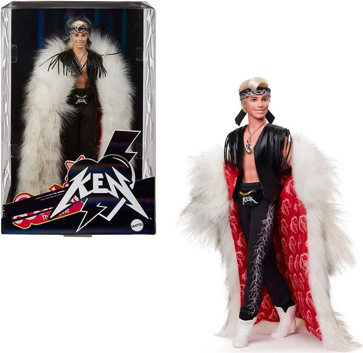 KEN COLECCIONABLE DE BARBIE LA PELICULA CON ABRIGO BLANCO GRADO A