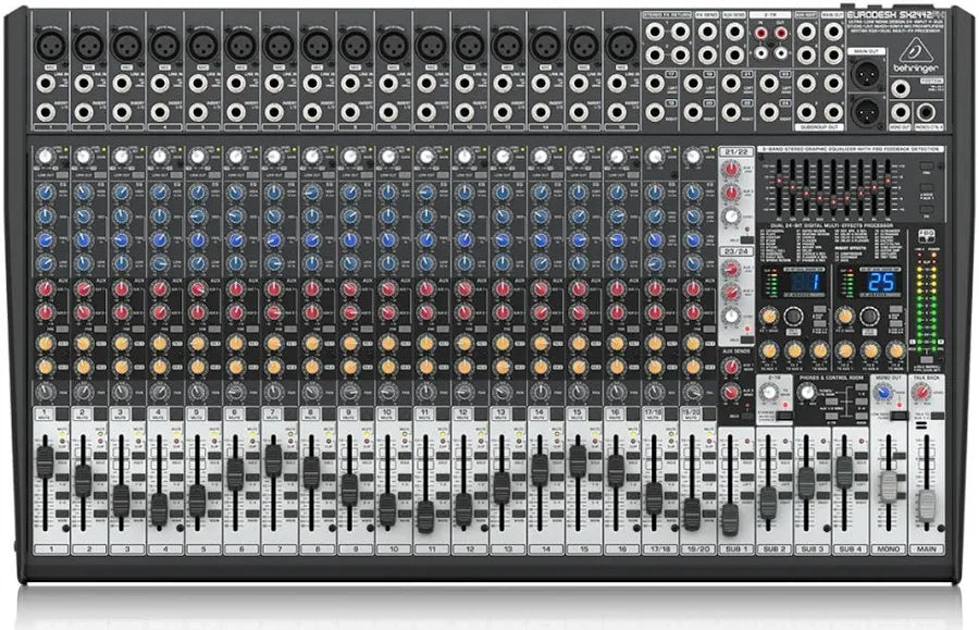 Behringer Sx2442fx Eurodesk Mezcladora 24 Entradas GRADO B
