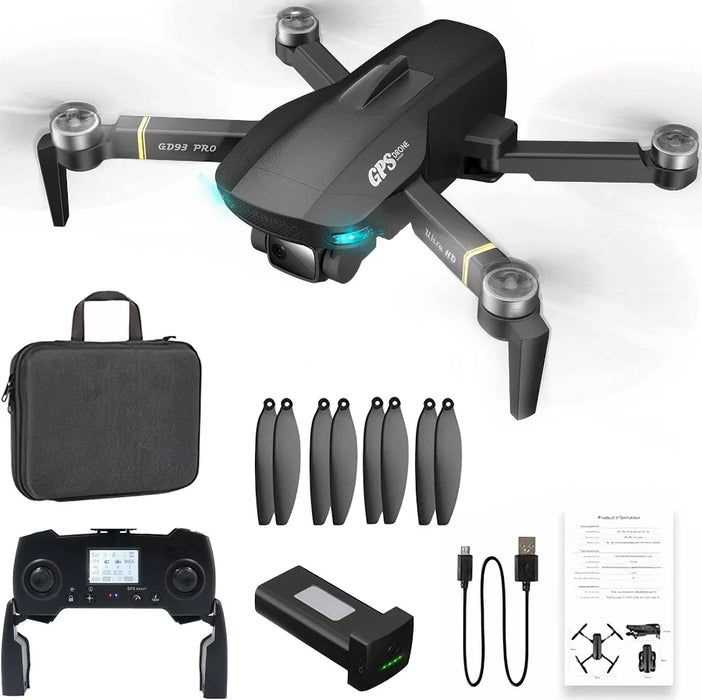 DRONE BINDEN GD93 PRO CON CÁMARA, HASTA 20 MI GRADO B