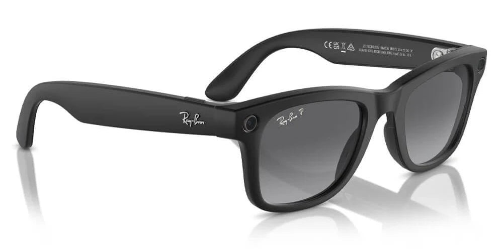 Ray-Ban | Meta Wayfarer (Gen 2) | IA Integrada | Negro Mate + Micas Polarizadas | GRADO B