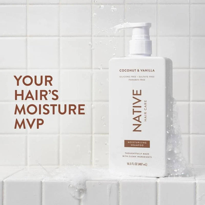 SHAMPOO AND CONDITIONER SET NATIVE MOISTURIZING 500ML GRADO B