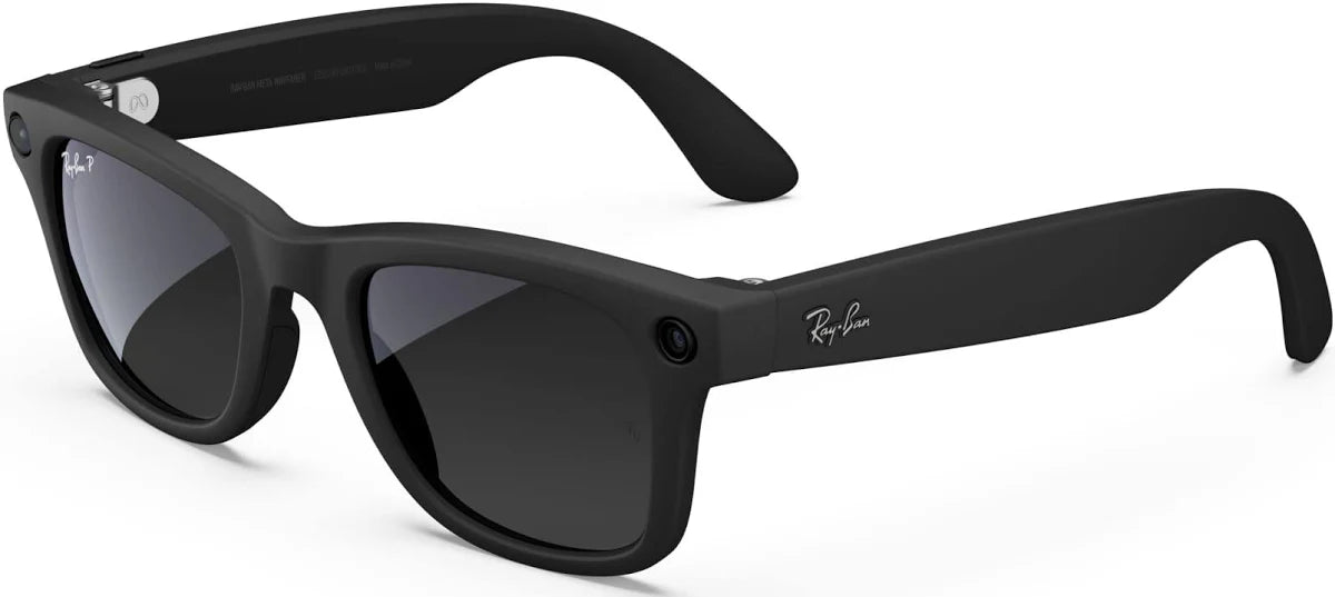 Ray-Ban | Meta Wayfarer (Gen 2) | IA Integrada | Negro Mate + Micas Polarizadas | GRADO B