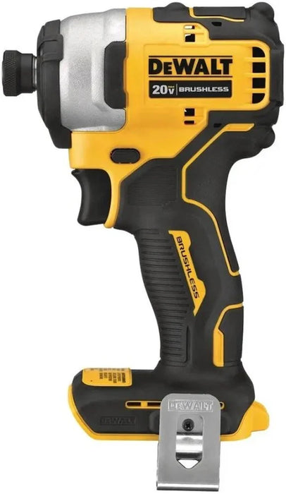 Destornillador De Impacto 1/4 20v Brushlees Dewalt Dcf809d1 Color Amarillo GRADO B