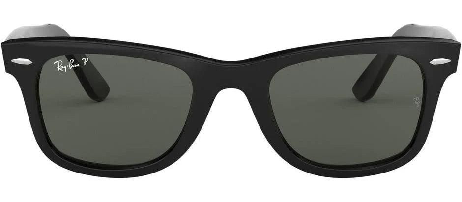 Armazón / Lentes de Sol Ray-Wayfarer RB2140 Color 901 Negro con Lente Verde | Grado B