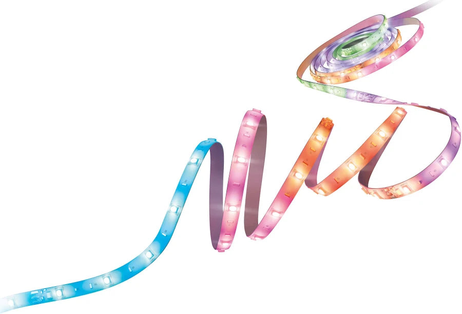 TIRA INTELIGENTE WIZ NEÓN CON LUZ MULTICOLOR 5 METROS RGB GRADO A