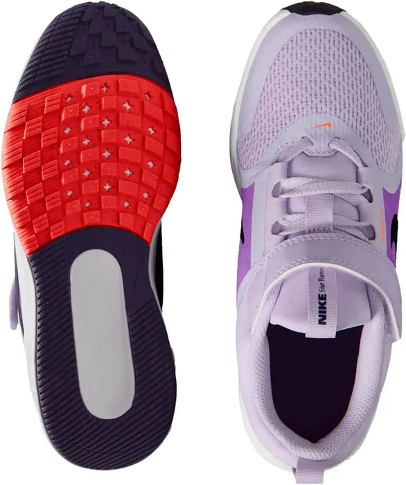 Tenis Nike Correr Star Runner 5 Preescolar Niña HF7005-500 22 CM GRADO A
