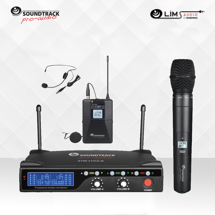 MICROFONO INALAMBRICO SOUNDTRACK STW-31HUL DE MANO SOLAPA GRADO B